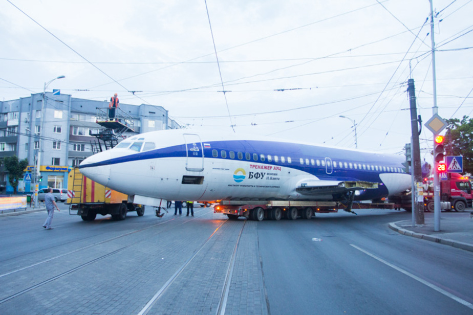 Фото с самолета калининград