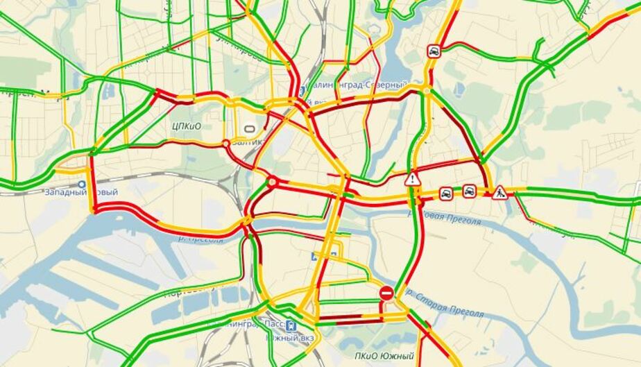 Карта транспорта калининграда онлайн в реальном времени