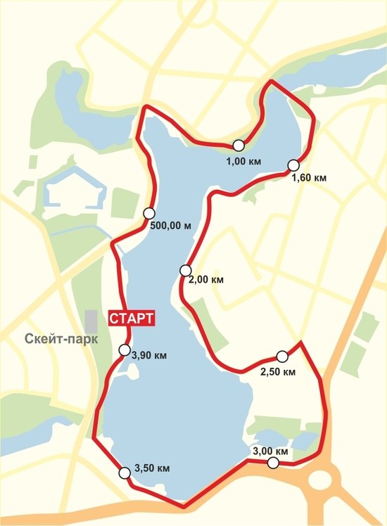 Карта забега Карта забега