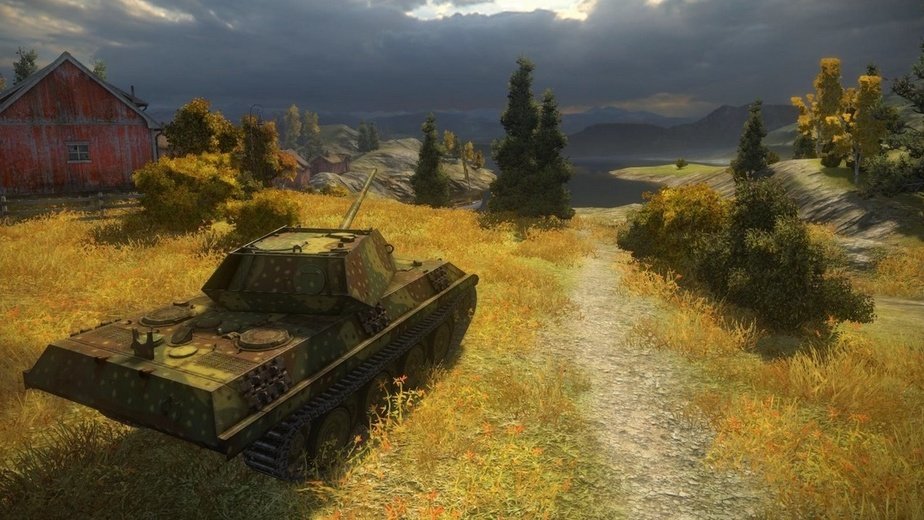 Почему в кустах падает фпс в world of tanks