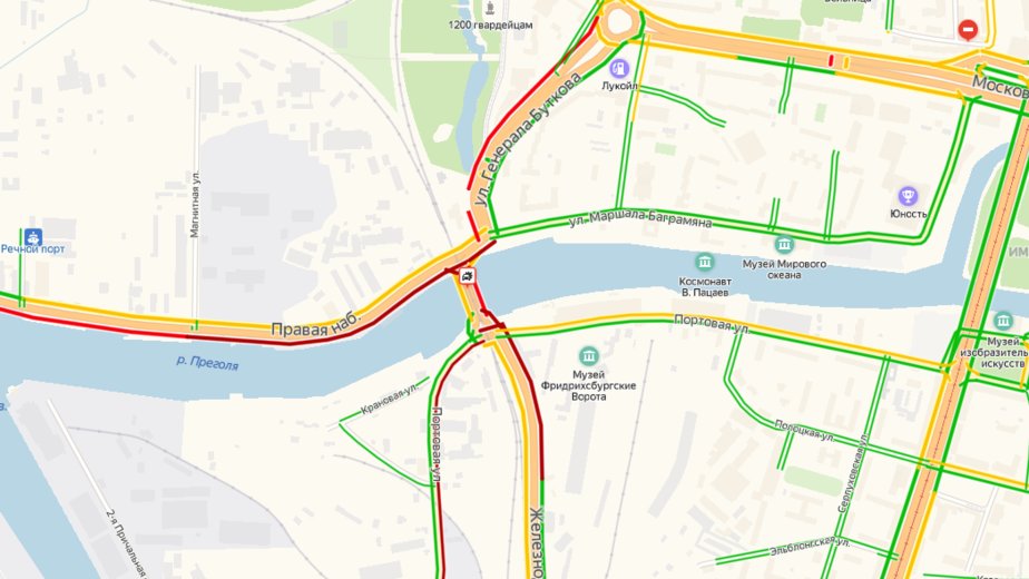 Пробки на борском мосту сейчас онлайн карта