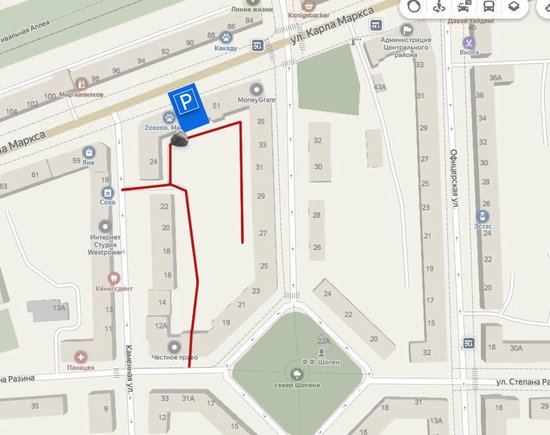 В Калининграде жители дома на ул. Карла Маркса закрыли камнем сквозной проезд через двор (фото) - Новости Калининграда В Калининграде жители дома на ул. Карла Маркса закрыли камнем сквозной проезд через двор (фото) - Новости Калининграда