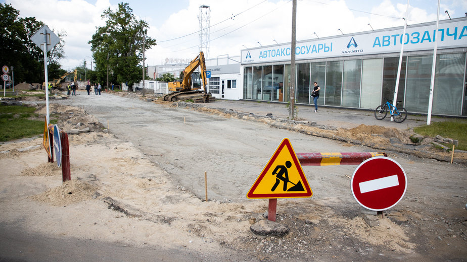 Готовятся к укладке асфальта: как соединяют Моспроспект и Гагарина через ул. Дачную (фото) - Новости Калининграда | Фото: Александр Подгорчук Готовятся к укладке асфальта: как соединяют Моспроспект и Гагарина через ул. Дачную (фото) - Новости Калининграда | Фото: Александр Подгорчук