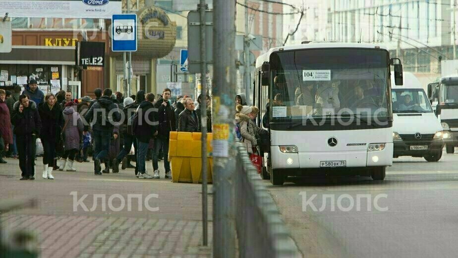 Маршруты автобусов калининград с остановками