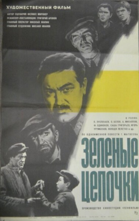 Постер к фильму "Зелёные цепочки" | Фото: КиноПоиск Постер к фильму "Зелёные цепочки" | Фото: КиноПоиск