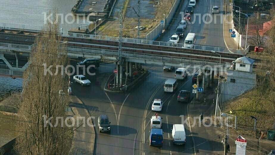 Двухъярусный мост в калининграде фото