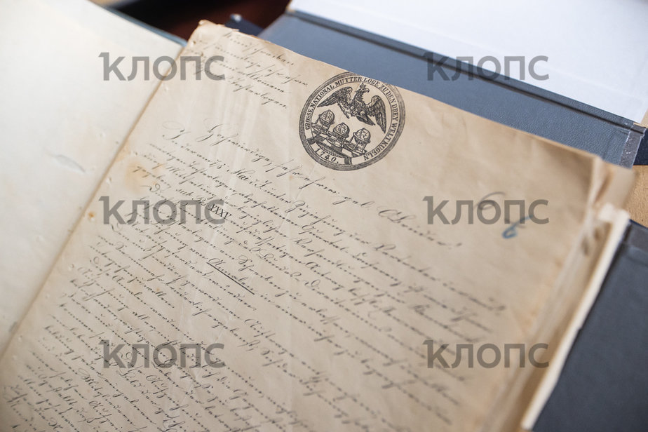 Материалы кёнигсбергской масонской ложи "Три короны" | Фото: Александр Подгорчук / "Клопс" Материалы кёнигсбергской масонской ложи "Три короны" | Фото: Александр Подгорчук / "Клопс"