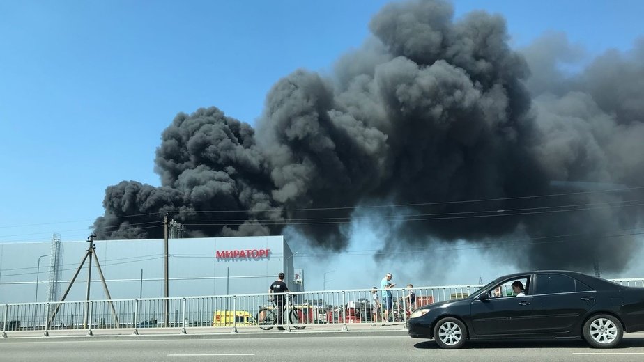 В МЧС рассказали о пожаре на «Мираторге» в Калининграде - Новости Калининграда | Фото очевидца В МЧС рассказали о пожаре на «Мираторге» в Калининграде - Новости Калининграда | Фото очевидца