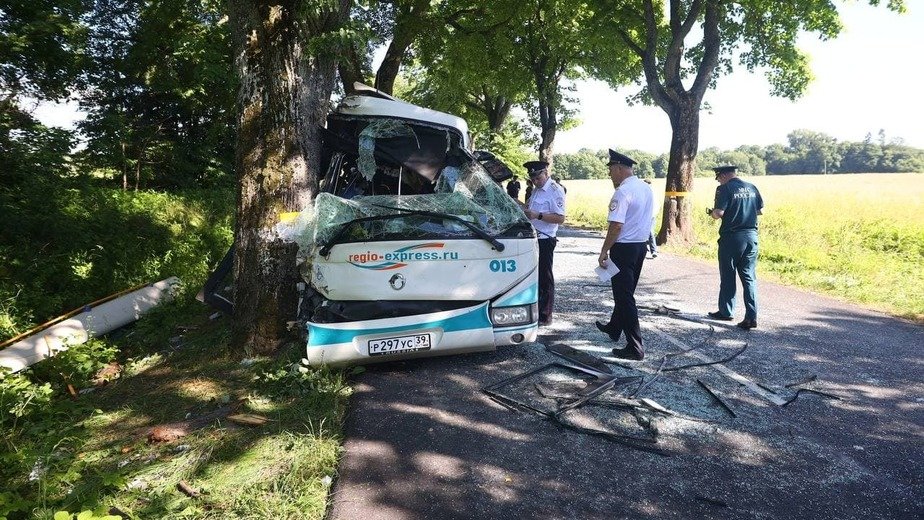 Возбуждено ещё одно уголовное дело после ДТП с автобусом под Янтарным - Новости Калининграда | Фото: Александр Подгорчук Возбуждено ещё одно уголовное дело после ДТП с автобусом под Янтарным - Новости Калининграда | Фото: Александр Подгорчук