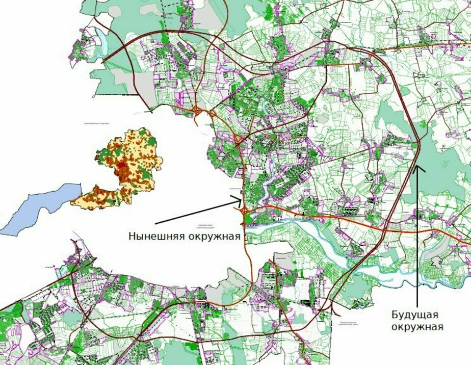 Схема маршрута 155 калининград