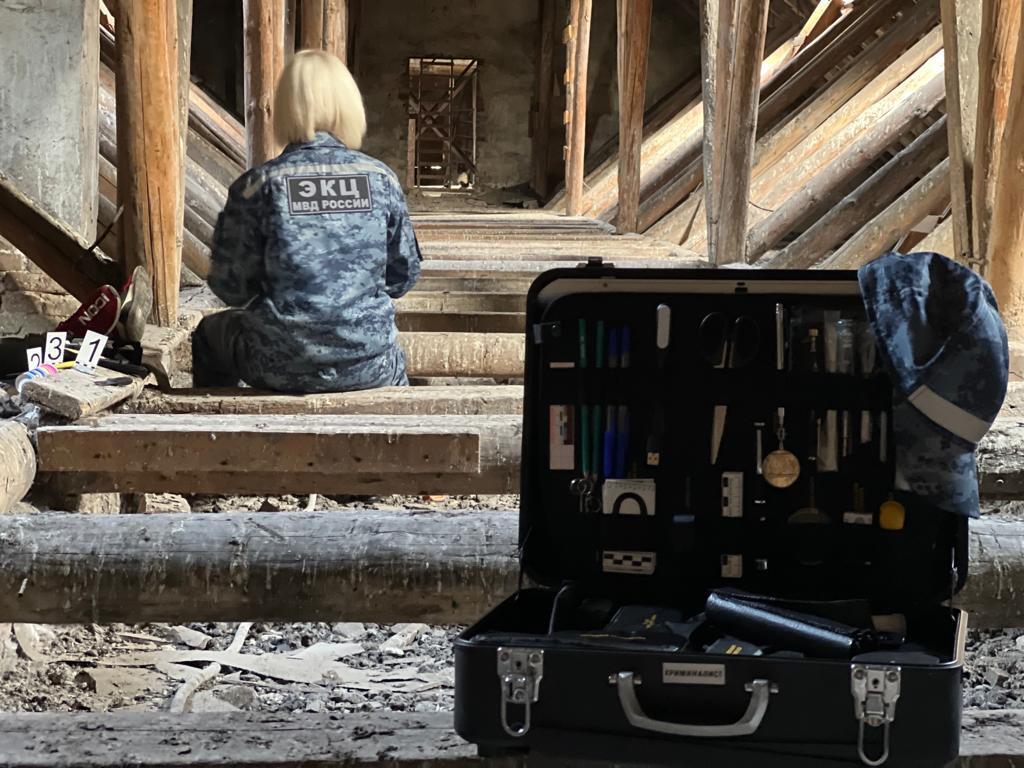 Работа на месте убийства