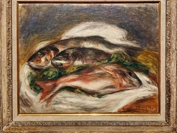 Картина Пьера-Огюста Ренаура «Рыбы», 1917 год