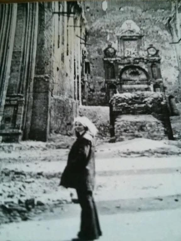 Так Кафедральный собор выглядел изнутри в 1972 году