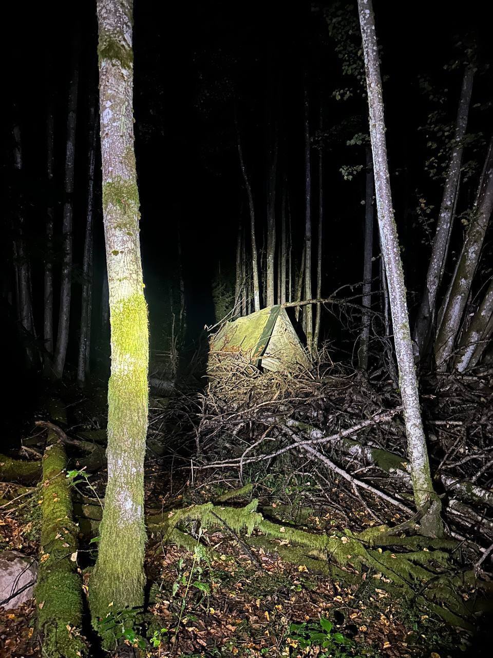 Не раз в густой чаще натыкались на палатки 