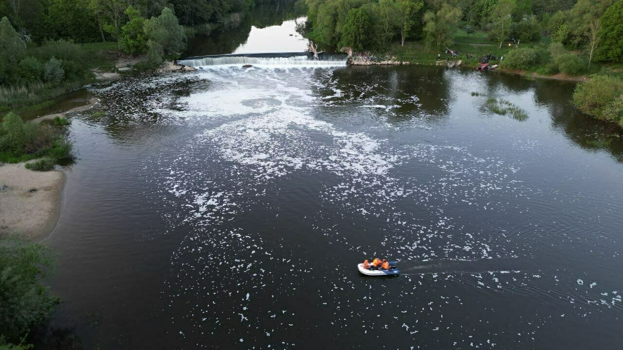 Поиски утонувшей девочки в Знаменске 