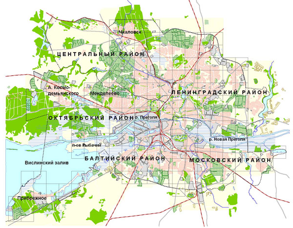 Где находится балт. Районы Калининграда на карте. Границы Балтийского района Калининграда. Калининград границы города. Балтийский район Калининград на карте.