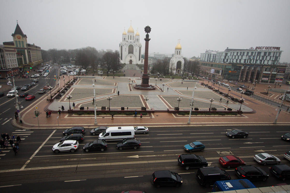 Площадь в калининграде фото